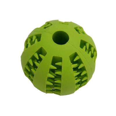 China Hot Selling Silicone Amazon Pet Toys Puppy Chewing Toys Silicone Tooth Pet Ball For Dog for sale