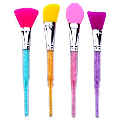 China Cost Effective High EYE Smooth Soft Flat Silicone Face Mask Brush Durable Face Mask Brushes for sale