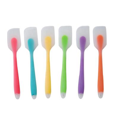 China Disposable Heat Resistant Silicone Spatula Set Silicone Pastry Spatulas And Brush, Non-Stick And BPA Free for sale