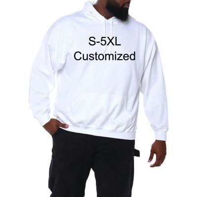 China Street Style Anti-Shrink Letter Printing Casual Sports Long Sleeve Plus Size Men's Hoodies for sale