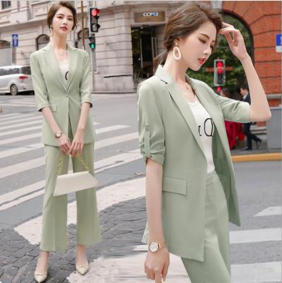 China MTM Anti Shrink Wholesale Blazers Suits Women Salwar Suit For Women Dress Suit for sale