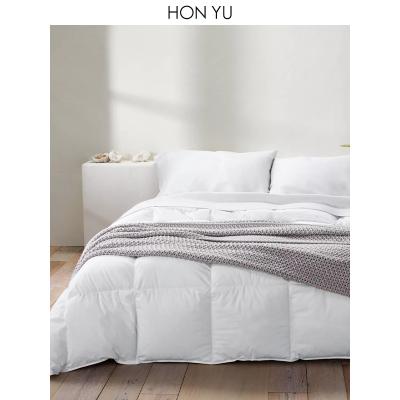 China Premium Heat 700 Cotton Extra Fill Power 100% Goose Down Hypoallergenic RDS Certified Machine Washable Duvet Insert For Fall And Winter for sale