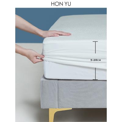 China ZQT014 Cheap Wholesale Premium King Queen Size Hypoallergenic Waterproof Mattress Protector for sale