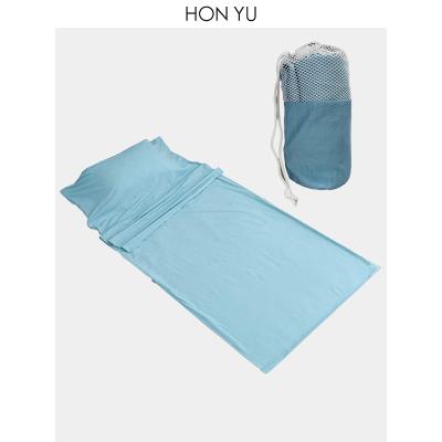 China Envelope Type Durable And Camping Sleeping Bag Super Soft 100% Cotton Liner Sleep Sheet For All Season for sale