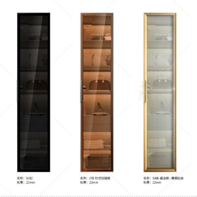 China Customized Size Colors Hot Selling Eco-Friendly Wardrobe Door Eco-Friendly Modern Glass Bedroom Wardrobe Doors for sale