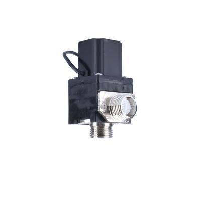 China Commercial Way Pom Brass Electric Solenoid Valve Kitchen 50000 Cycles Lifespan For Water for sale