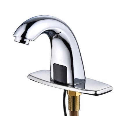 Китай Hot OEM Ceramic Touchless Faucets Living Room Basin Faucet Sense Faucets Body Sense Faucets Single Lever Water Controllable Brass продается