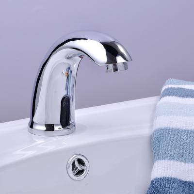 China Compact Sense Faucets Dimension Brass Sensor Toilet Faucet Touchless Water Faucet Hands Free Electric Automatic Faucets for sale