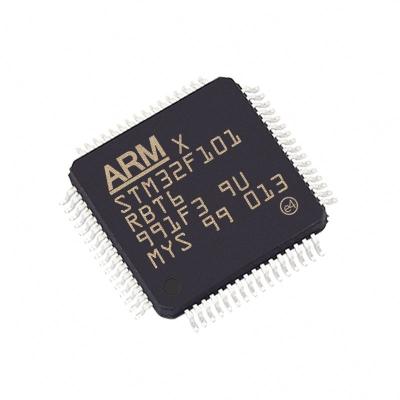 China Standard Chip Module Electronic Component STM32F101RBT6 IC Microcontroller 32 Bit Package LQFP64 for sale