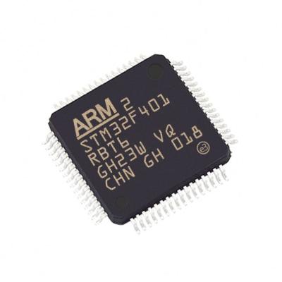 China Electronic Component STM32F401RBT6 Standard Chip Module 32-Bit Microcontroller IC Package LQFP64 for sale