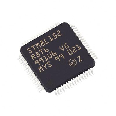 China Standard Chip Module Electronic Component STM8L152R8T6 IC Microcontroller 32 Bit Package LQFP64 for sale