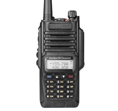 China Long talk distance baofeng UV-9R PLUS waterproof radio BAOFENG uv-9rplus radio UHF 8watte VHF dual band two way handheld talkie wakie for sale