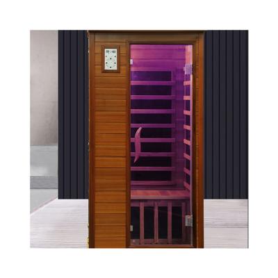 China Computer Control Panel Traditionally Designed Mini Sauna Steam Combined House Sauna Dry Steam Bath for sale