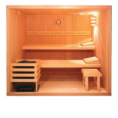 China Computer control panel factory direct sale sauna dry room traditional sauna steam bath for home for sale