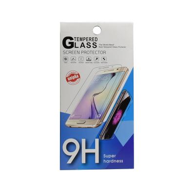 China Package Fashionable Tempered Glass Customize Packaging For Screen Protector Packing Handle Retail Paper Box for sale