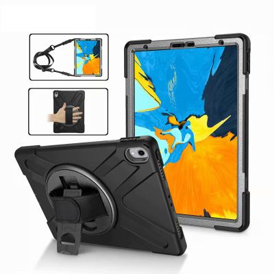 China 360 Degree Rotating iPad Pro 11 Inch 2018 Heavy Duty Rotation Stand Rugged Tablet Case for sale