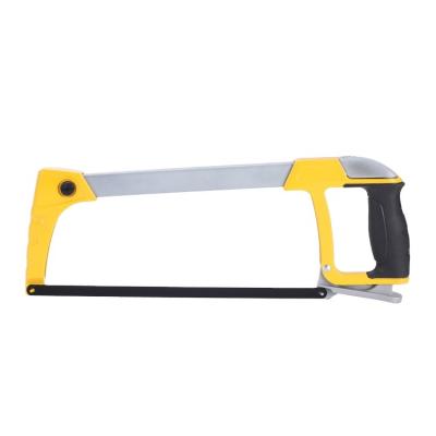 China Wood Heavy Duty Hacksaw Frame With Saw Blade High Tension Storage Blade Hand Saw Wood for sale