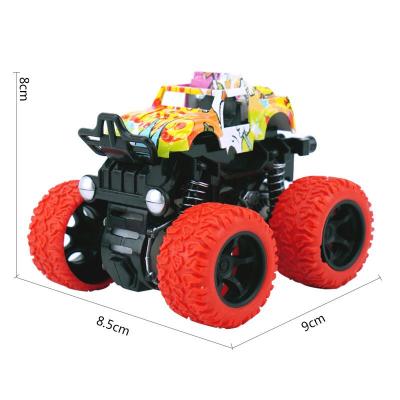 China Ride on Hot Selling Plastic Four Wheel Drive Stunt Off Road Vehicle Model Boy Kids Toys Inertia Cars in 2020 for sale