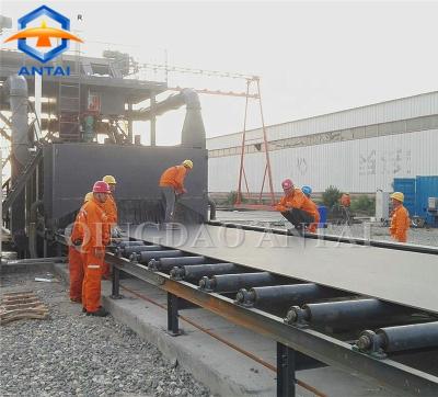 China Building Material Shops Carbon Steel Beams Plates Shot Blasting And Paint Line Retention Line for sale