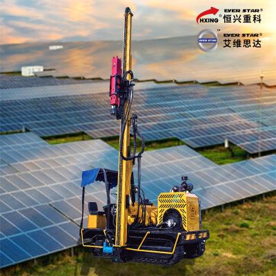 China Pile Drilling Ram Guardrail Maintenance Road Safety Pilling Driver Can Screwing Pilling Pulling Pile for sale