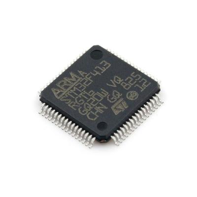 China New and Original IC Chips ARMED Microcontroller Unit MCU STM32F413RGT6 IC MCU 32BIT 1MB FLASH 64LQFP 100MHz for sale