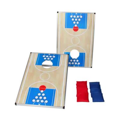 China event & Party Supplies Design Authentic Basket Ball Bean Bag Toss Cornhole Game Cornhole Game for sale