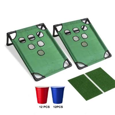 China event & Party Supplies Folding PVC Cornhole Golf Set For Outdoor Game for sale