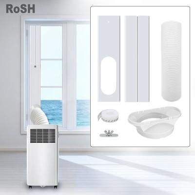 China Home Portable Flat Air Conditioner Parts 2PCS 16.93INCH Mouth Air Conditioner Window Sealing Panel Kit for sale