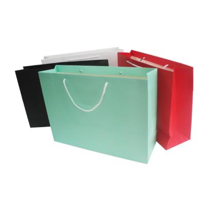 China White Luxury Printed Recyclable Gift Manufacturer China Custom Shopping Paper Bag With Your Own Logo for sale