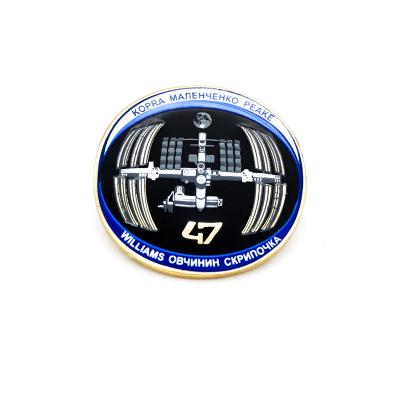 China Europe China Factory Custom Zinc Alloy 3D Metal Badge Making Magnetic Lapel Pin for sale