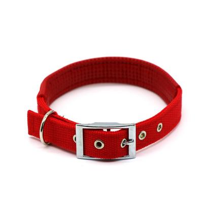 China New Durable Foam Nylon Dog Collar Small Leather Dog Traction Collar Dog Collar for sale