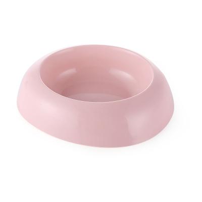 China Sustainable Hot Selling Plastic Pet Food Bowl 3 Colors Dog Bowl for sale