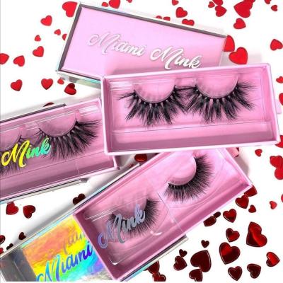 China 25Mm Natural Mink Eyelash Fluffy 3D Mink Lashes Wholesale Magnetic Eye Lashesh for sale