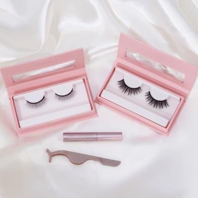 China Natural Magnetic Eyelash Package 5d 25mm Mink Lashes Package Private Label Custom Eyelash Packaging Box for sale