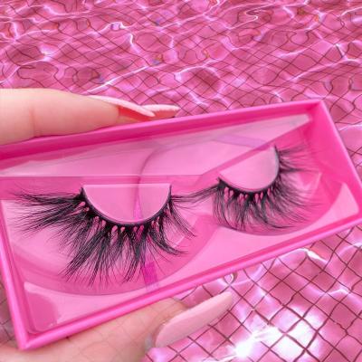 China Natural Wholesale Mink Lashes 3D Vendor Eyelash Packaging Box Private Label Custom for sale