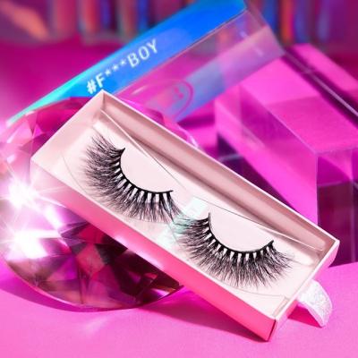 China Natural Mink Lashes Vendor Custom Eyelash Packaging Beauty Supplies for sale