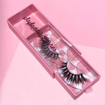 China Natural Custom Personalize 25mm Mink Eyelash Eyeshadow Palette Paper Custom Skin Care Cosmetic Eyelash Packaging Box for sale