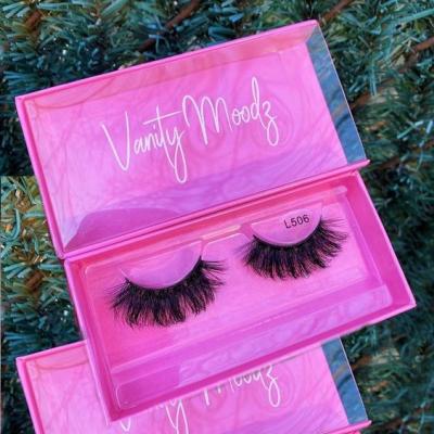 China Lash Boxes Best Mink Lashes Natural Private Label Eyelashes Custom Wholesale Packaging for sale