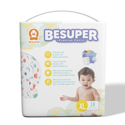 Κίνα besuper private label training diapers baby care anti leakage night disposable pant προς πώληση