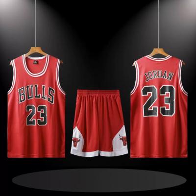 China Wholesale Custom Antibacterial Basketball Uniform Design Basketball Shorts And Tops Gym Wear Basketball Tank Tops for sale