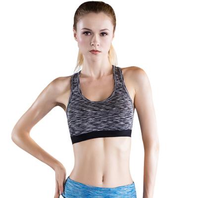 China Viable Hot Popular Ladies Camouflage Print Sports Bra Women Workout Tank Top Comfortable High Print Comfortable Yoga Gym Sports Bras for sale