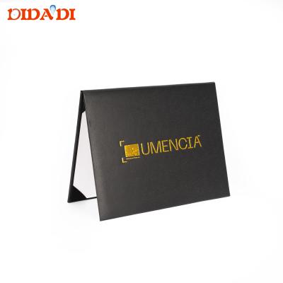 China Factory direct leatherette diploma cover waterproof with custom logo for sale