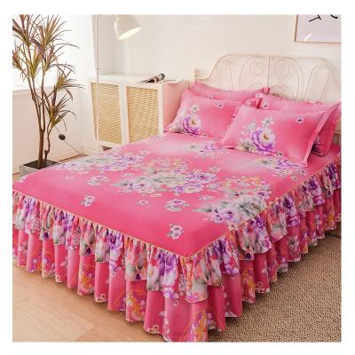 China 2021 New Best-selling Disposable Home Bed Sheets Bed Textile Bedding Bed Cover Flat Sheet Warm Soft D0185-1 for sale