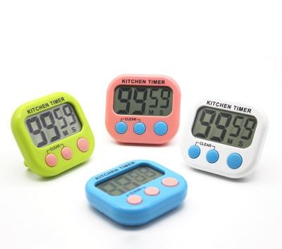 China New Design Large Digital Kitchen Solid Color Countup Countdown Countdown Stored Portable Home Timer Z0236-1 for sale