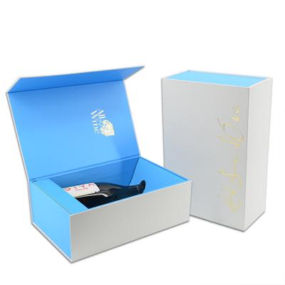 China Manufacturer Custom Printed Box Wine Card Disposable Wine Sensitive Box Paper Packaging Paper Box for sale