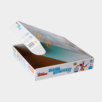 China Disposable Custom Design Kids Toy Doll Packaging Cardboard Box Paper Baby Logo Printing Recycled Corrugated Cardboard for sale