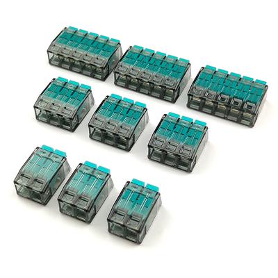 China Automotive Quick Wiring Compact Lever Nut Wire Driver Splicing Terminal Block Connector Automotive Quick Connectcor for sale