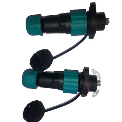 China Industrial Waterproof Electrical Connection PS IP68 Connector Air Plastic Waterproof Connectors for sale