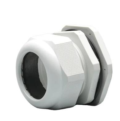 China White or Black Power Wire PA66 IP67 Lead Wire PAGE Color Waterproof Nylon Cable Gland for sale