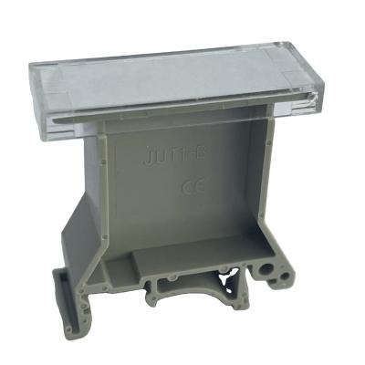 China Power Distribution Equipment Terminal Strip Marker Carrier DIN Rail NS35 Accessory for sale